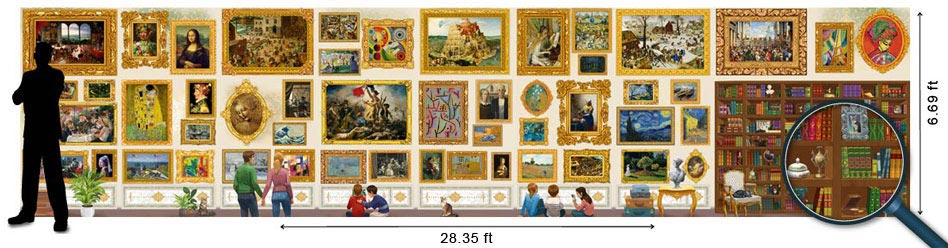  Discover the world's largest puzzle: 54.000 pieces!