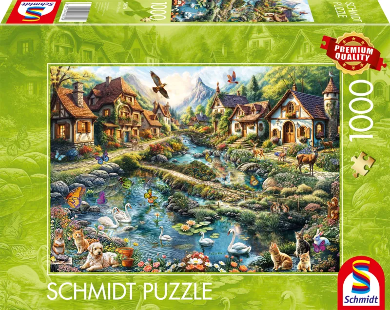 Village on the Edge of the Forest
