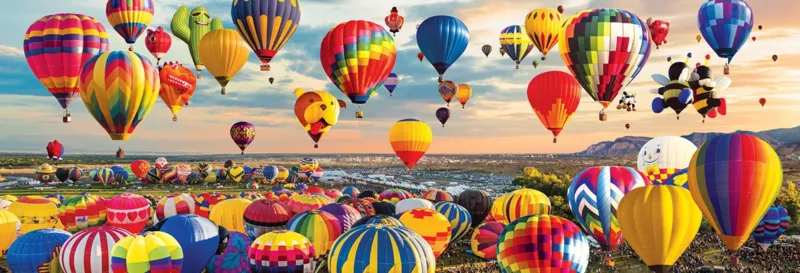 Panoramic Puzzle - Balloon Lift Off