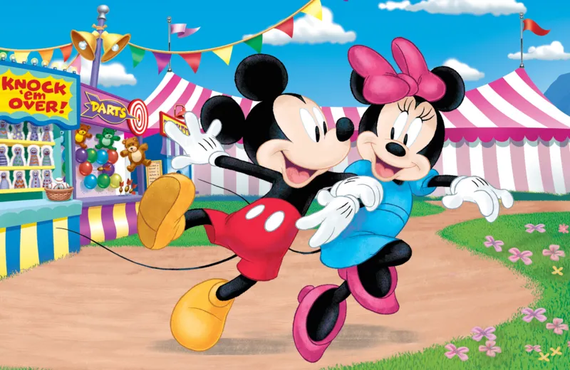Mini Puzzle - Crazy Adventures of Mickey Mouse - Disney Mickey Mouse and Friends