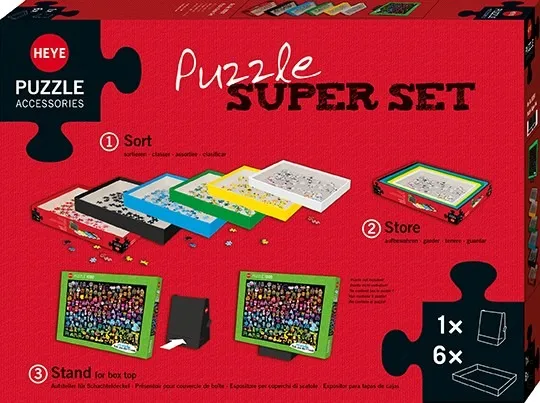 Super Set - 6 Sorting Boxes and 1 Box Holder