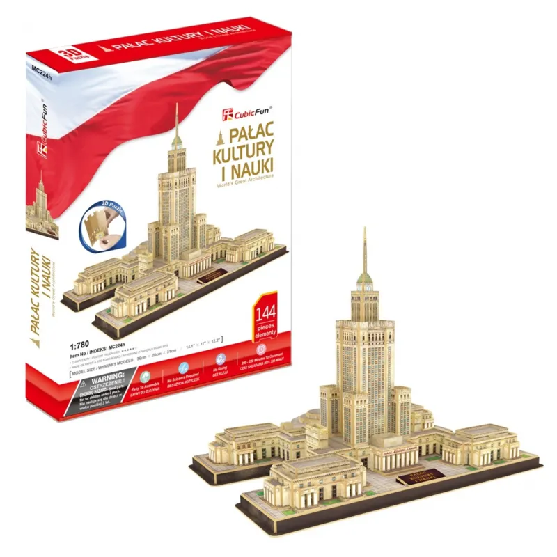 3D Puzzle - Palace of Culture and Science