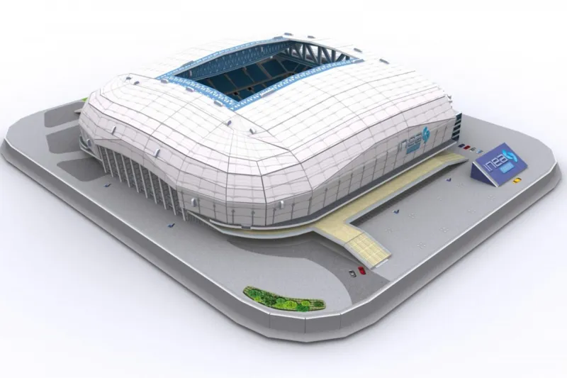 3D Puzzle - Stadion Lech Poznan