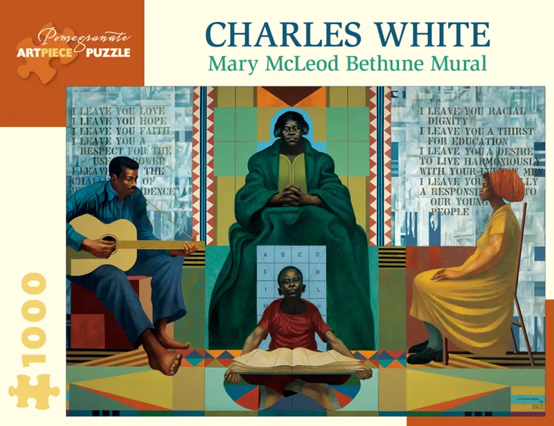 Charles White - Mary McLeod Bethune, 1978