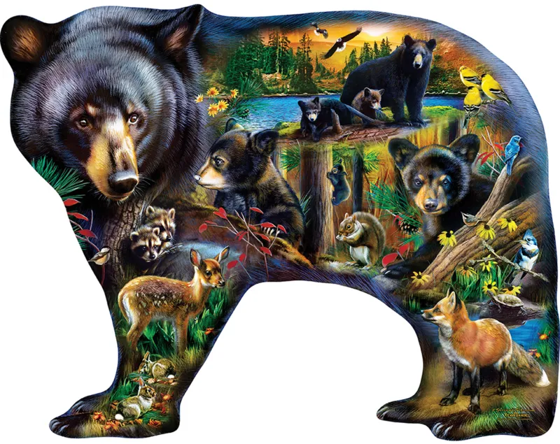 Wildlife of the Woods - Shaped