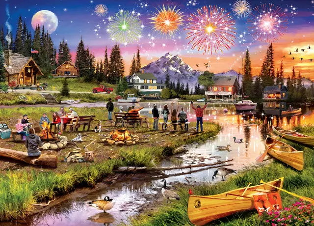 Art Gallery - Fireworks on the Mountain