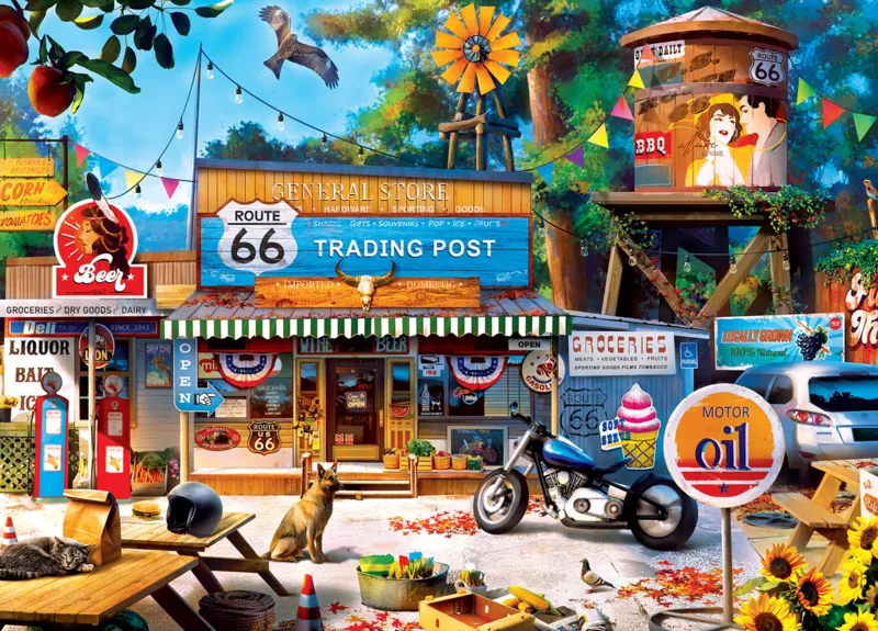 Cruisin‘ Rt66 - Trading Post on Route 66
