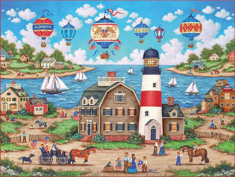 Heartland Collection - Balloons Over the Bay