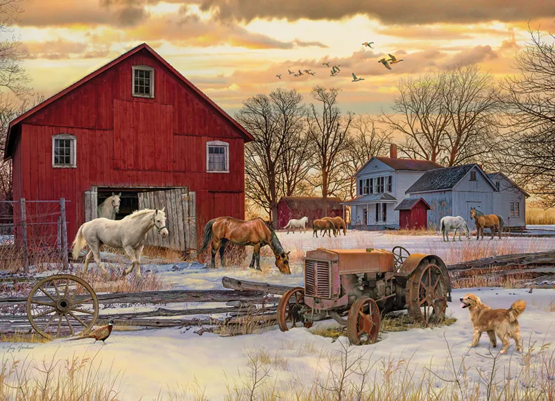 Winter on the Farm - Random Cut