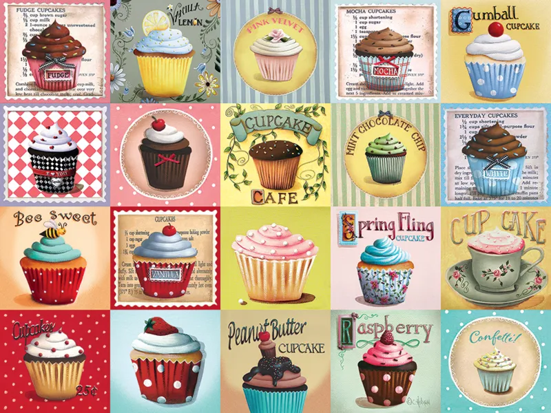 XXL Pieces - Cupcake Cafe
