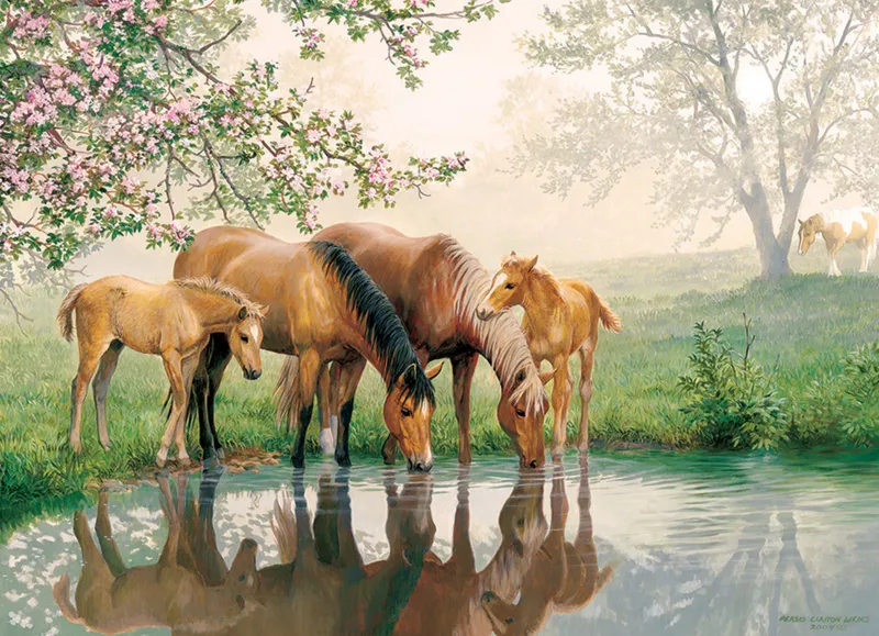 XXL Pieces - Horse Family