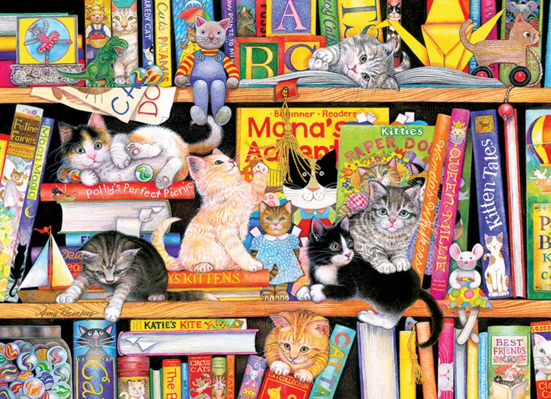 XXL Pieces - Storytime Kittens