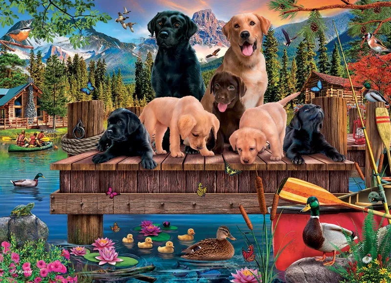 Pups and Ducks (Family)