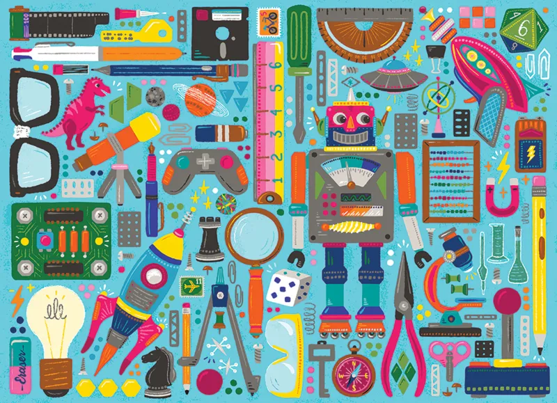 Nerdy Junk Drawer - Family Pieces