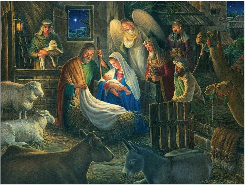 XXL Pieces - Away in a Manger