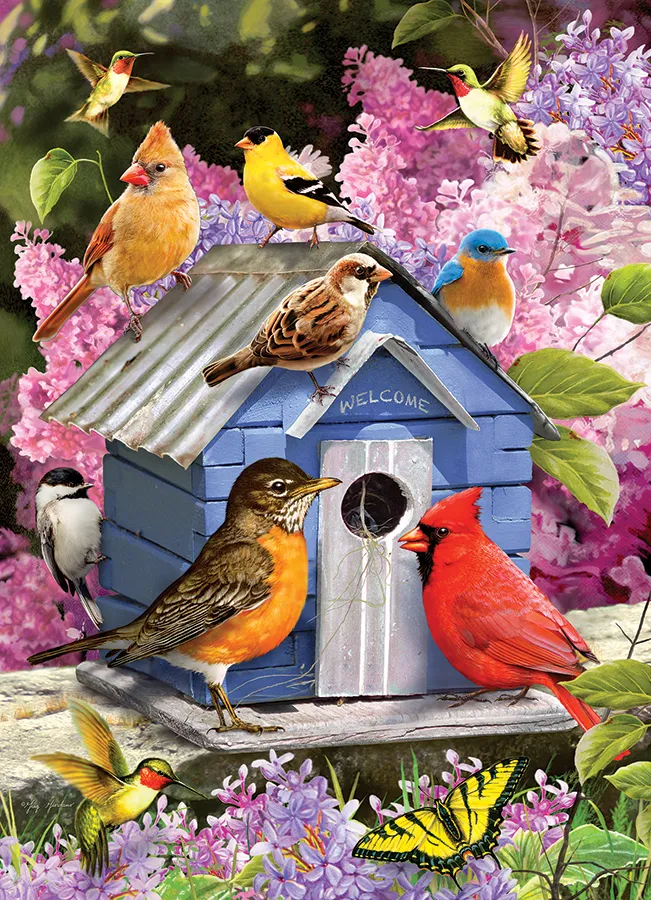 XXL Pieces - Spring Birdhouse