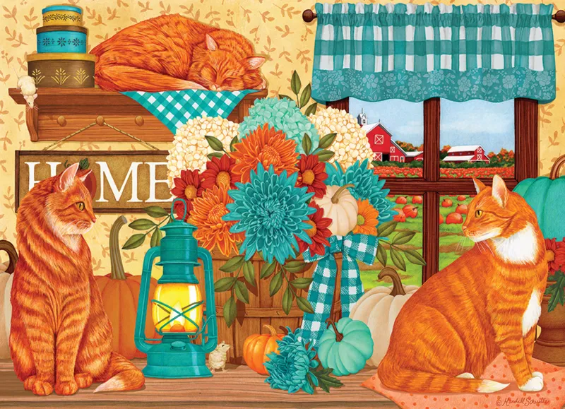 Pumpkin Patch Cats