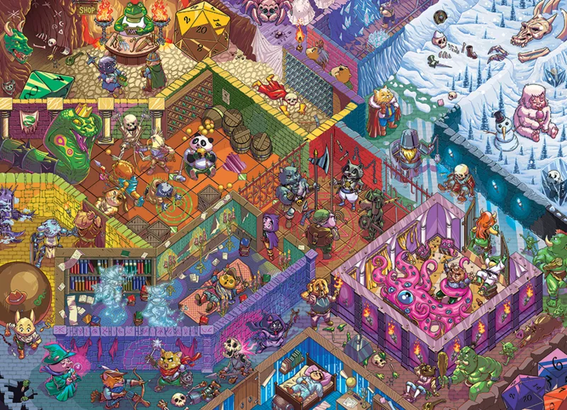 XXL Pieces - Dungeon Run - Random Cut