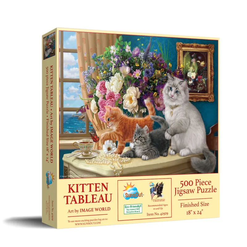XXL Pieces - Kitten Tableau