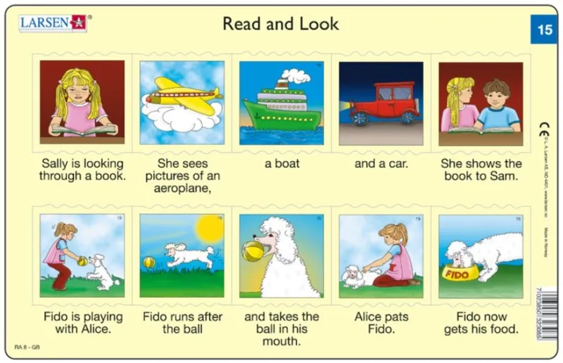 Frame Puzzle - Read and Look 15-16