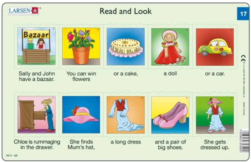 Frame Puzzle - Read and Look 17-18