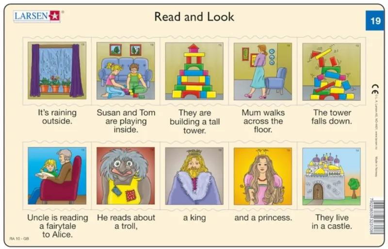 Frame Puzzle - Read and Look 19-20
