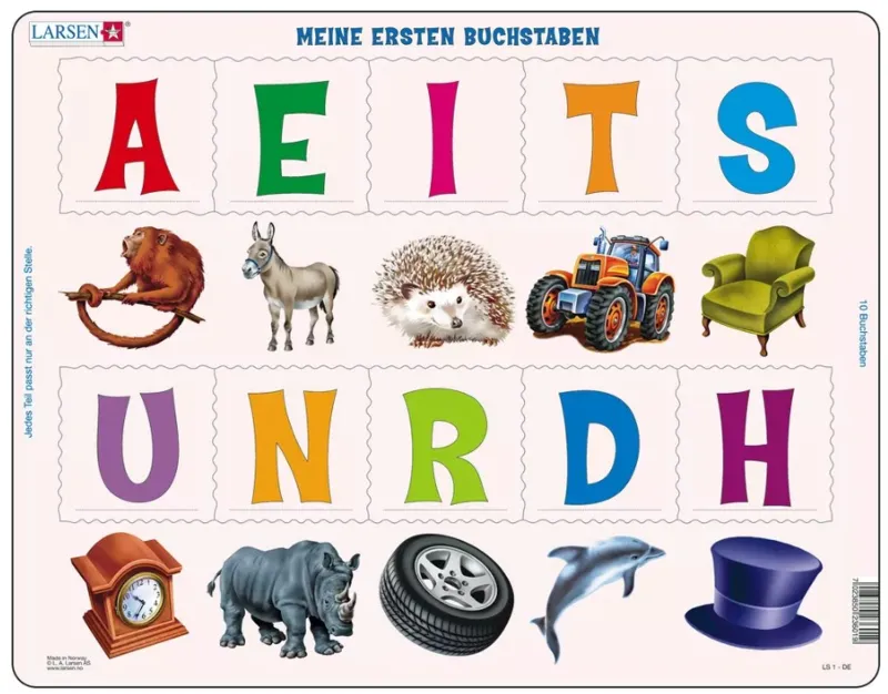 Frame Jigsaw Puzzle - Meine Ersten Buchstaben (in German)