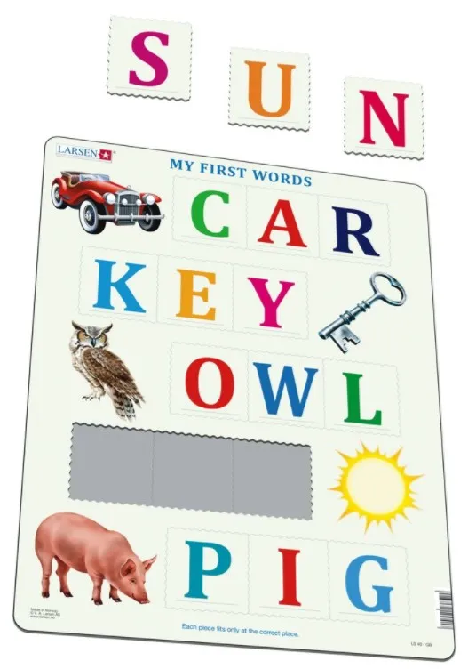 Frame Puzzle - My First Words