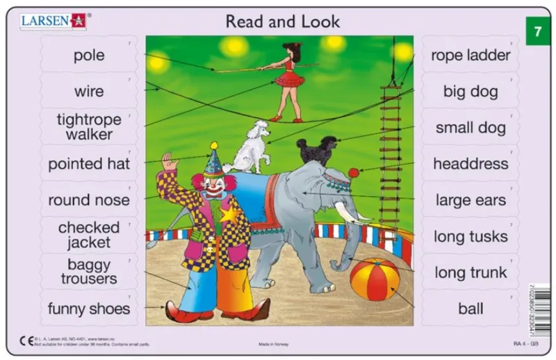 Frame Puzzle - Read and Look 07-08