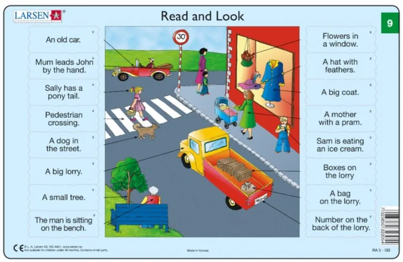 Frame Puzzle - Read and Look 09-10