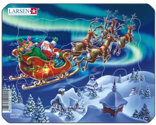 Santa in Nordic Light
