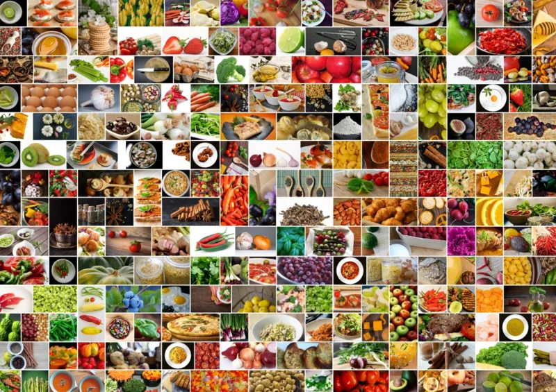 Collage - Kitchen in Color