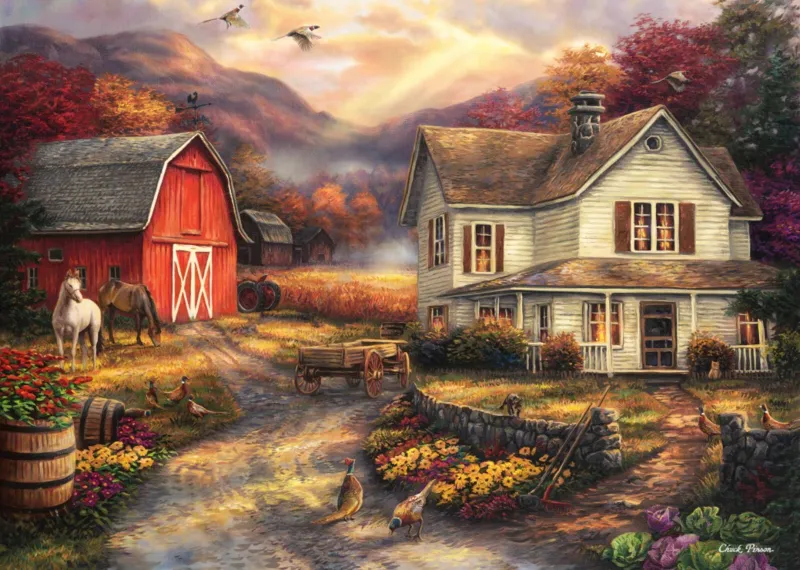 Chuck Pinson - Relaxing on the Farm