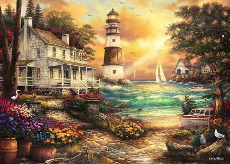 Chuck Pinson - Cottage by the Sea