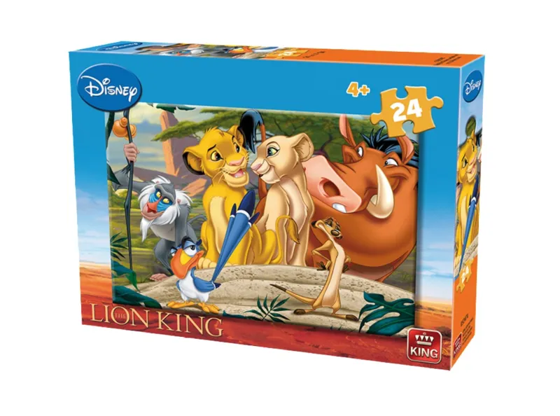 Puzzle The Lion King - 24 pièces - King-Puzzle-05247-A