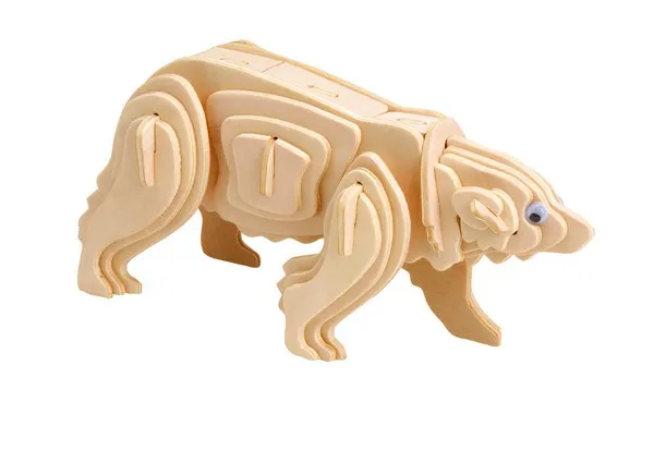 3D Wooden Jigsaw Puzzle - Boris the Bear