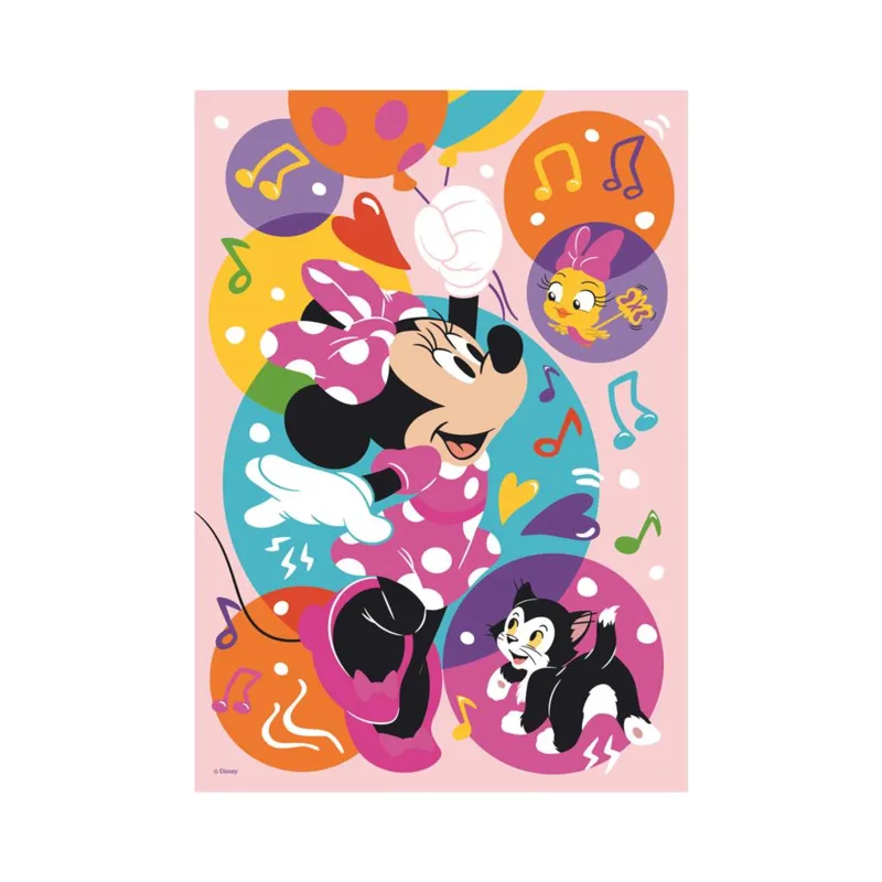 XXL Pieces - Neon Puzzle - Minnie