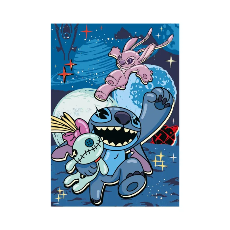XXL Pieces - Stitch - Neon Puzzle