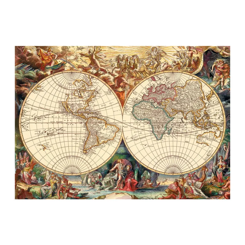 Antique World Map