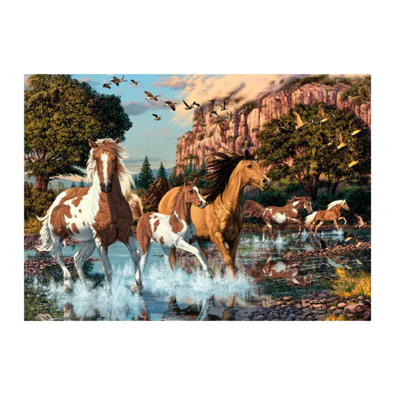 Secret Puzzle - Horses