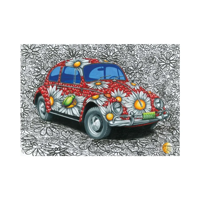 Painted VW Beetle