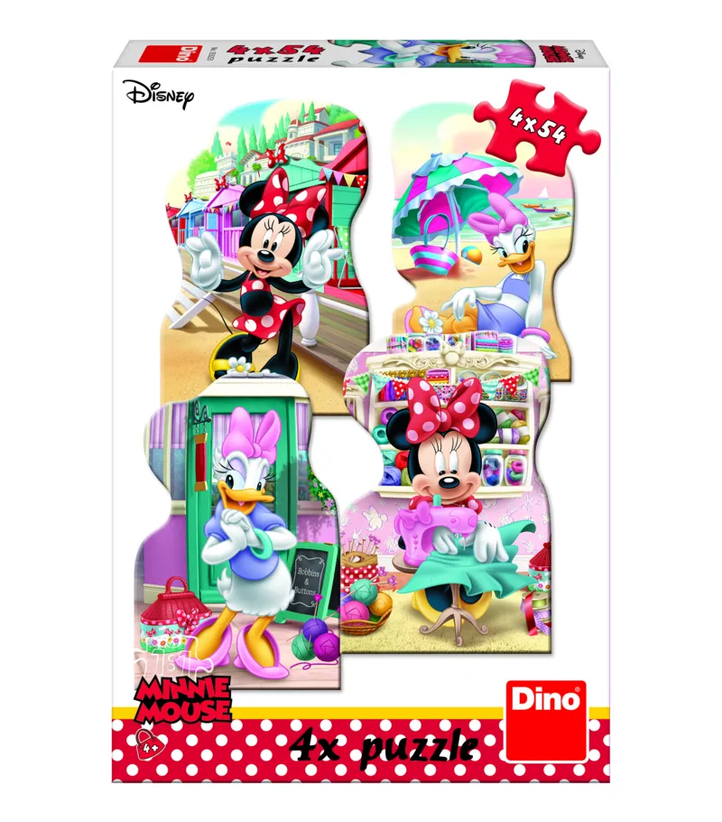 4 Puzzles - Minnie and Daisy