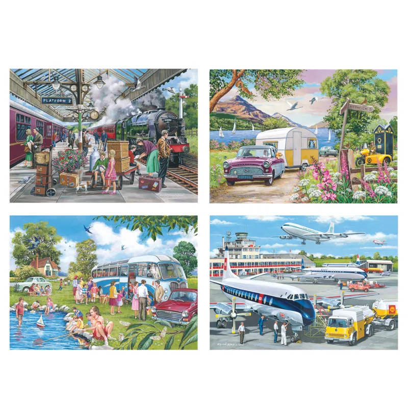 4 Puzzles - Going Places