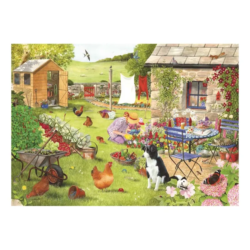 XXL Pieces - Grandma's Garden