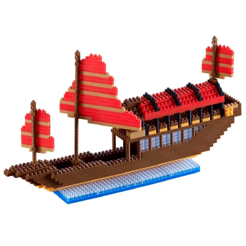 Nano 3D Puzzle - Big Junk Boat Advance (Level 5)