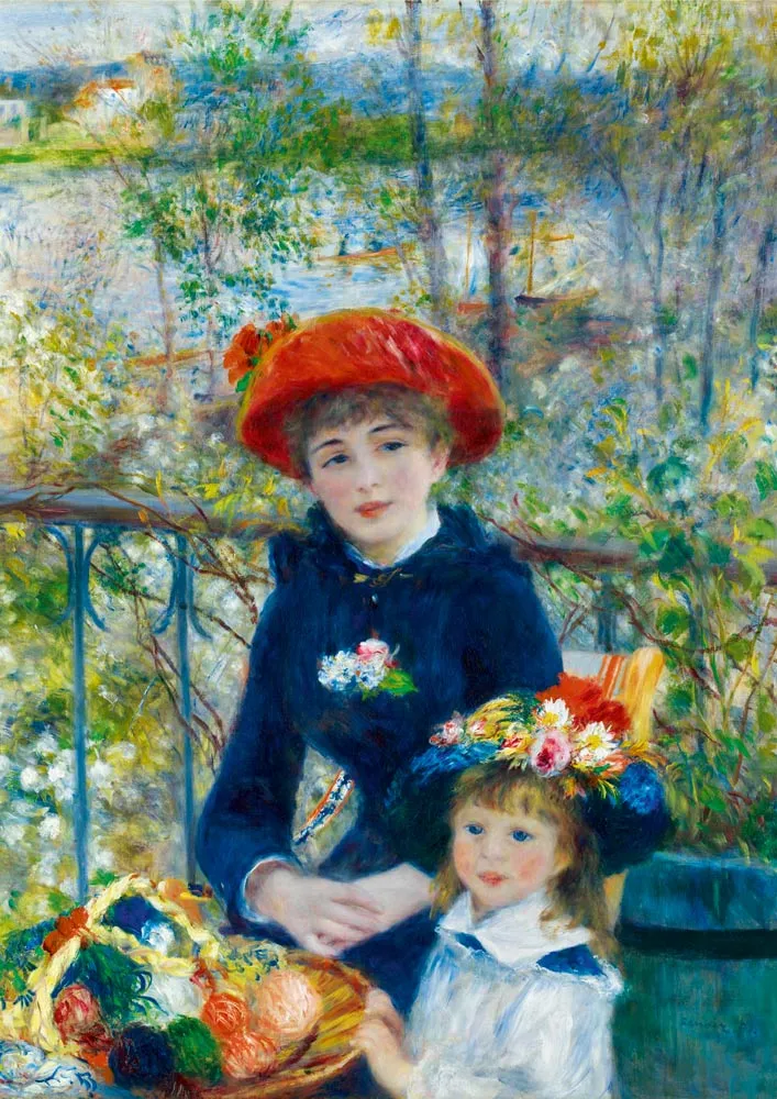 Renoir - Two Sisters (On the Terrace), 1881