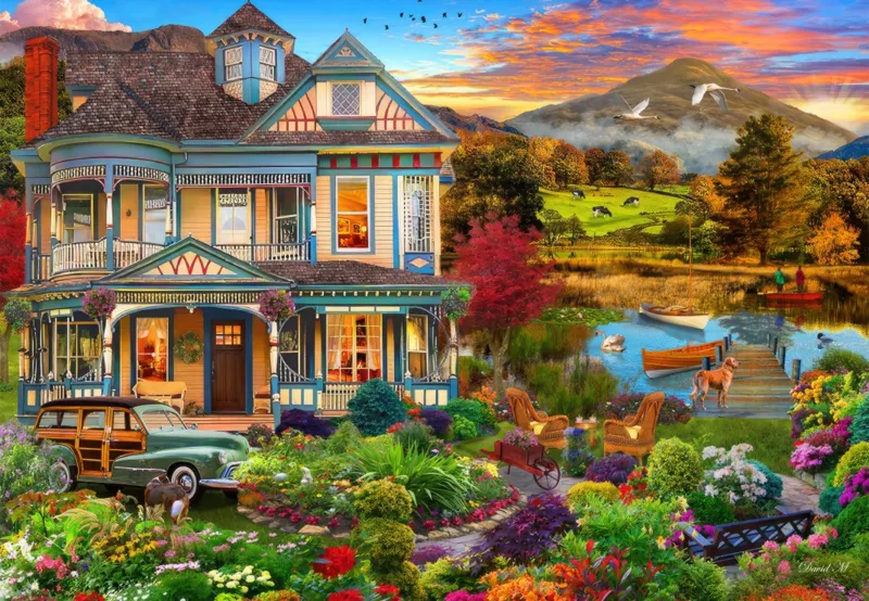 Garden Country Home