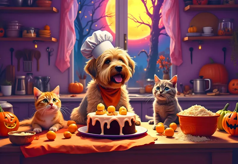 Baking for Halloween