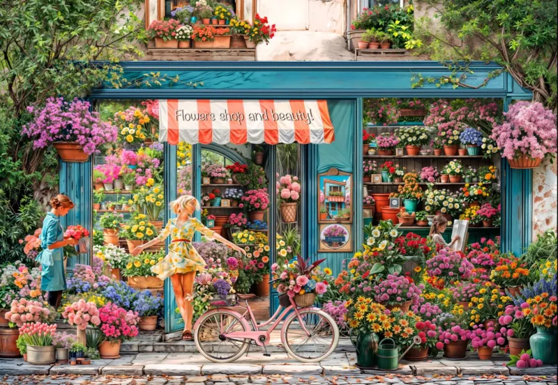 At the Florist's