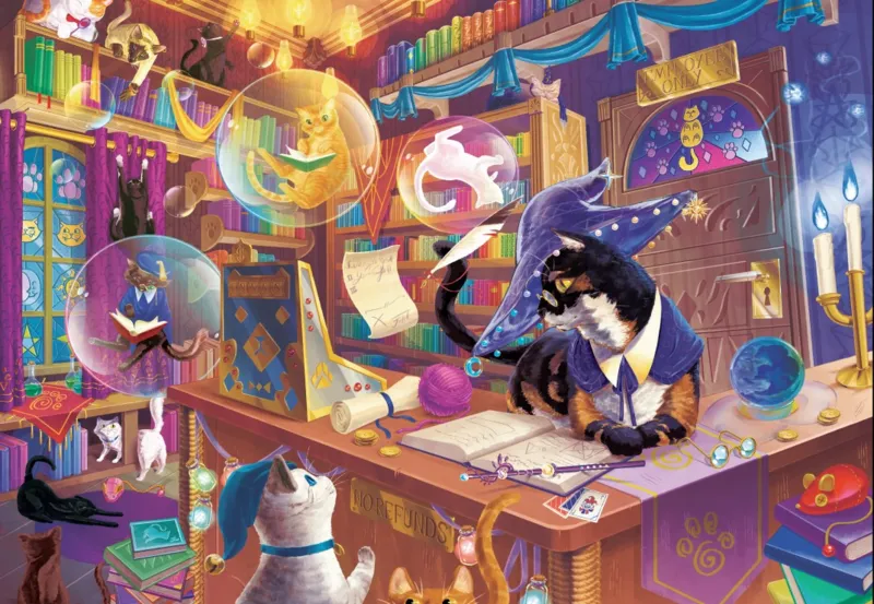 Wizard Cat Bookshop